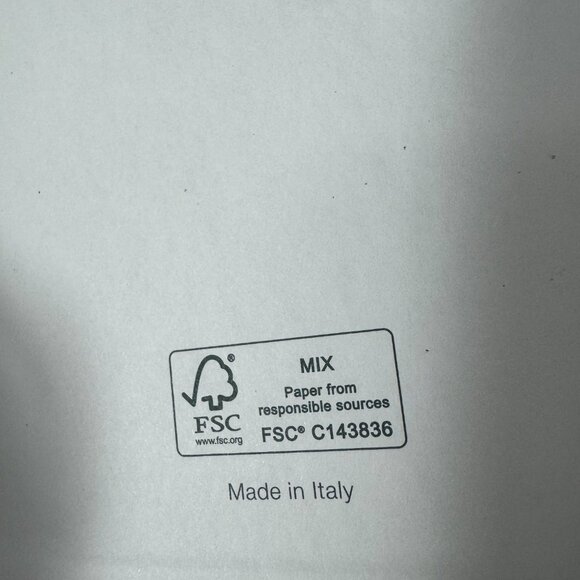 New FSC Spells Trouble Wednesday Book Made In Italy Journal Book - Picture 11 of 15